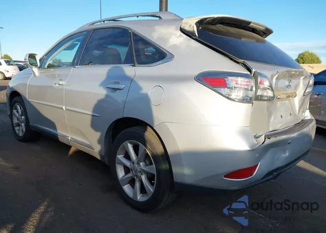 2011 Lexus Rx 350 z USA, uszkodzony, nr VIN JTJZK1BA1B2411358